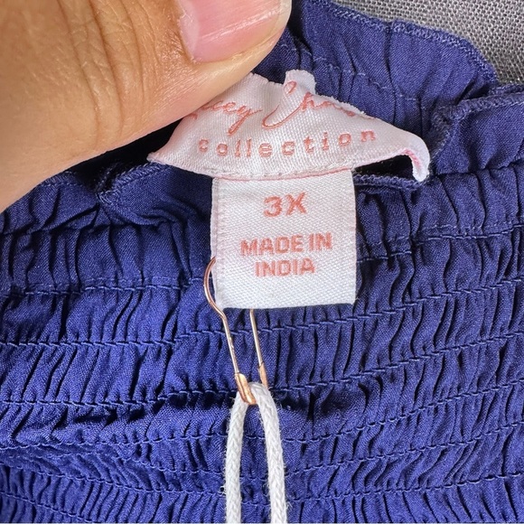 Lacey Chabert Women’s Elegant Blue Sleeveless Dress Size 3X - Picture 5 of 5